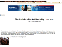 Tablet Screenshot of crabinabucket.com